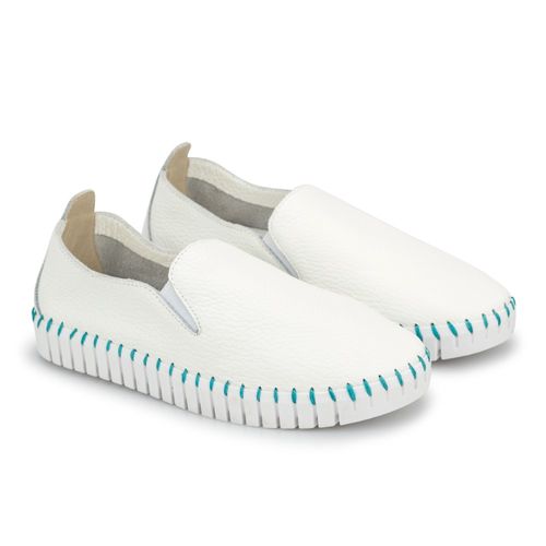 slipper couro