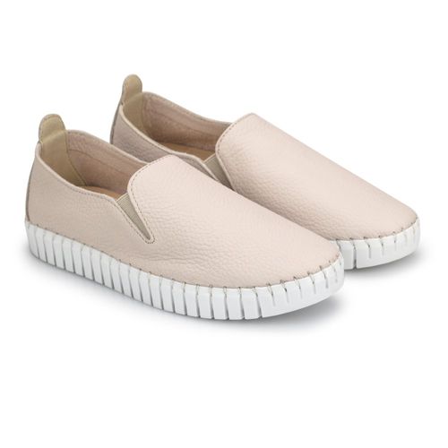 slipper couro