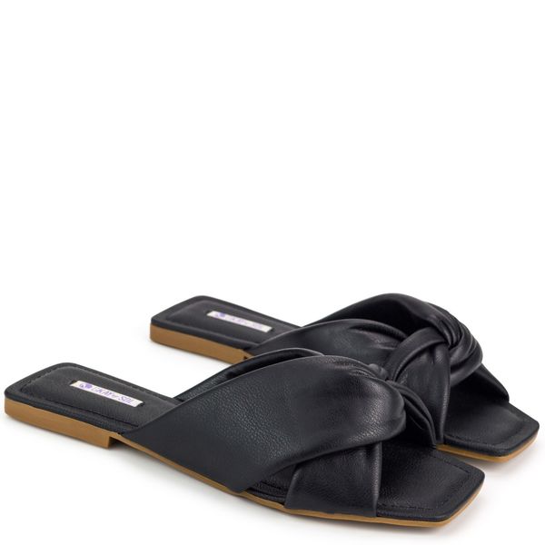 Rasteira GKay Napa Soft Preto Conforto - sapatinhodeluxo