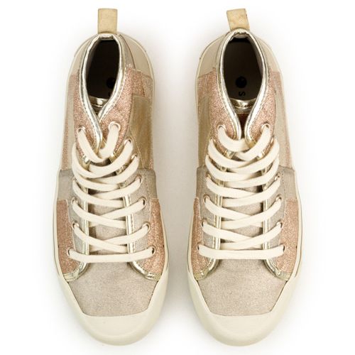 Tenis-Sneaker-Lona-Metalizada-Ouro-Light