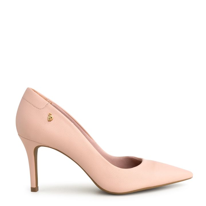 Scarpin-Nude-Baby-Salto-Medio-com-Logo-SDL