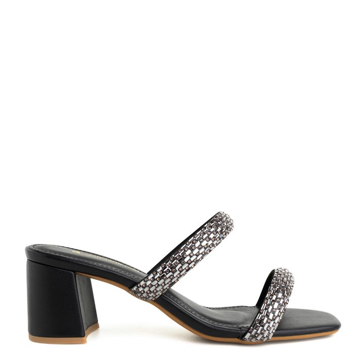 PHOENIX_3-Tamanco-Preto-Salto-Alto-com-Malha-Cristal-Pewter