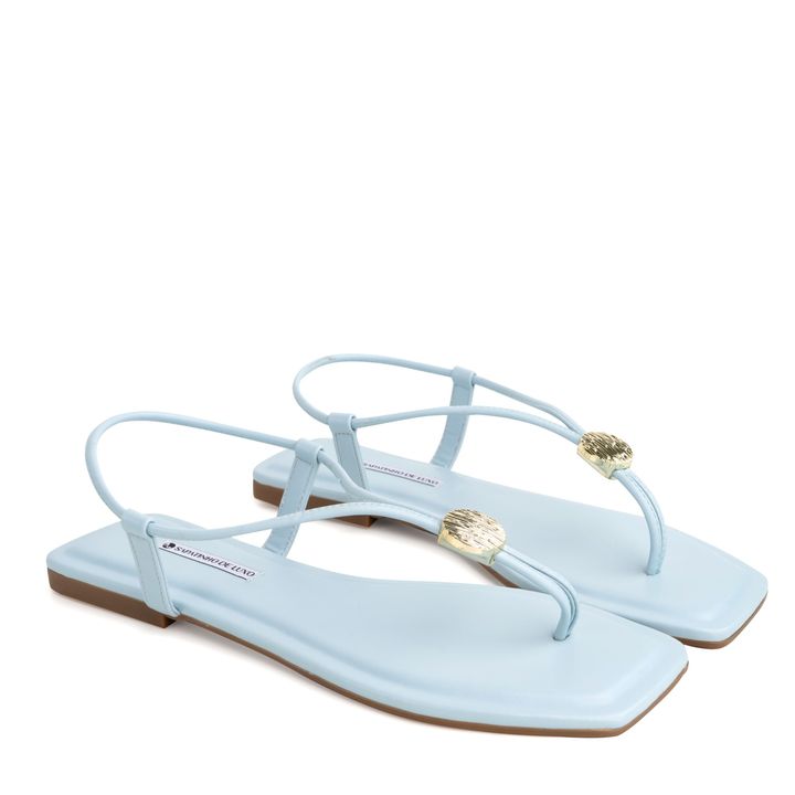 1380.261_4-Rasteira-Sandalia-Ligth-Blue-com-Enfeite-redondo-Ouro