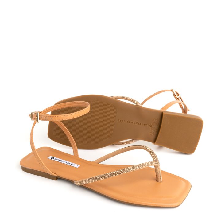 1380.299_1-Rasteira-Sandalia-Nude-Mel-Tira-Dedo-e-Fivela