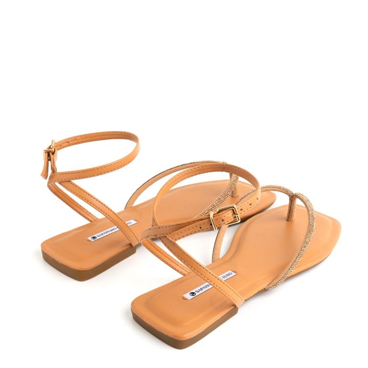 1380.299_1-Rasteira-Sandalia-Nude-Mel-Tira-Dedo-e-Fivela