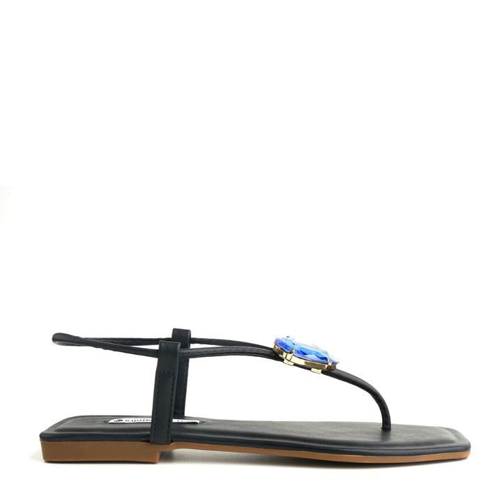LUZAZULADA_1-Rasteira-Preto-com-Pedra-Azul-Caprichoso-2