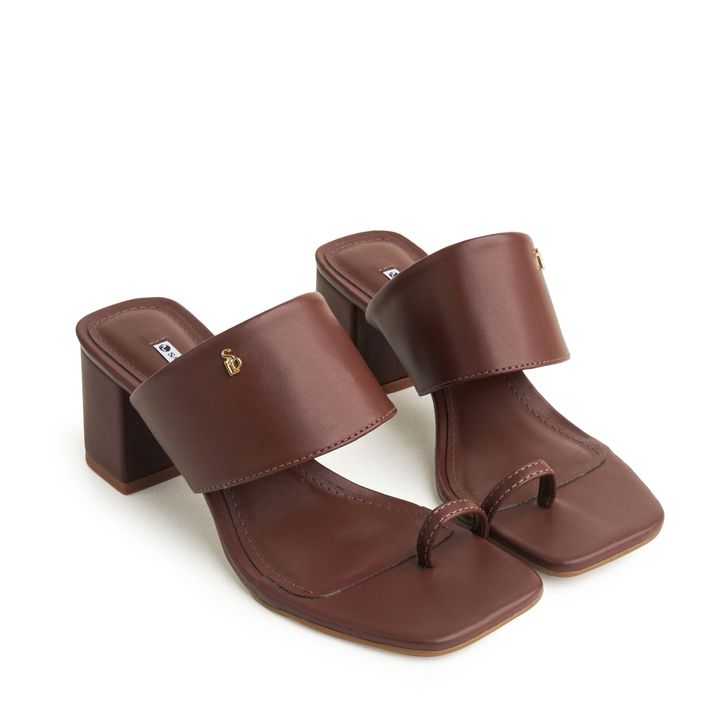 9540.25_1-Tamanco-Umber-Marrom-Salto-Bloco-Logo-SDL-Ouro-e-Tira-de-Dedo-0