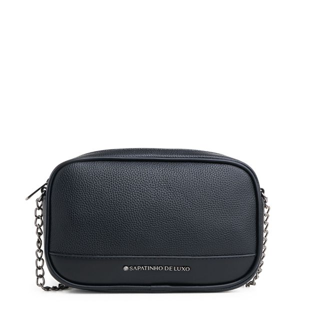 SALICE_1-Bolsa-Tiracolo-Floater-Preto-com-Alca-Corrente-Transversal-0