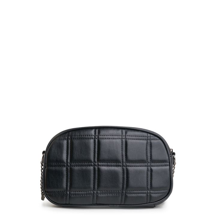 CATTAFI_1-Bolsa-Tiracolo-Floater-Preto-com-Costura-Matelasse-Alca-Corrente-Transversal-1