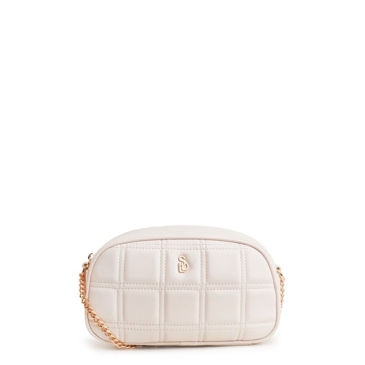 CATTAFI_3-Bolsa-Tiracolo-Floater-Nude-Baunilha-com-Costura-Matelasse-Alca-Corrente-Transversal-0
