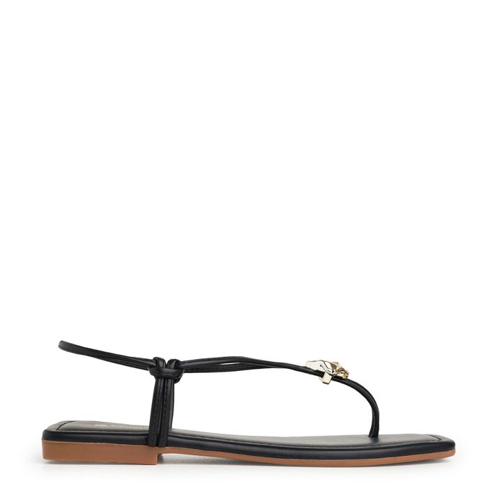 1380.320_1-Rasteira-Sandalia-Preto-com-Enfeite-Metal-Martelado-2