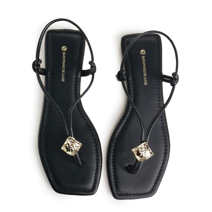 1380.320_1-Rasteira-Sandalia-Preto-com-Enfeite-Metal-Martelado-4