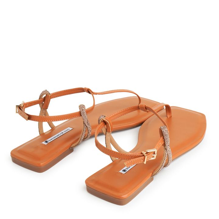 TRAPANI_2-Rasteira-Sandalia-Nude-Almond-com-Brilho-Lateral-e-Pingente-Ouro-3