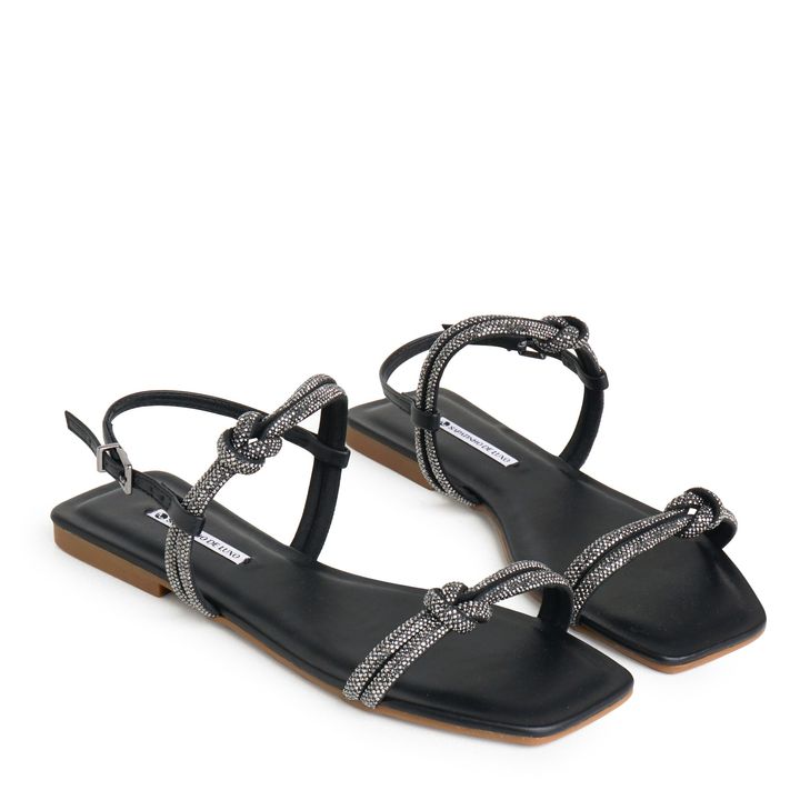 WELKOM_1-Rasteira-Preto-Tiras-de-Corda-brilhosa-com-No-e-Fivela-0