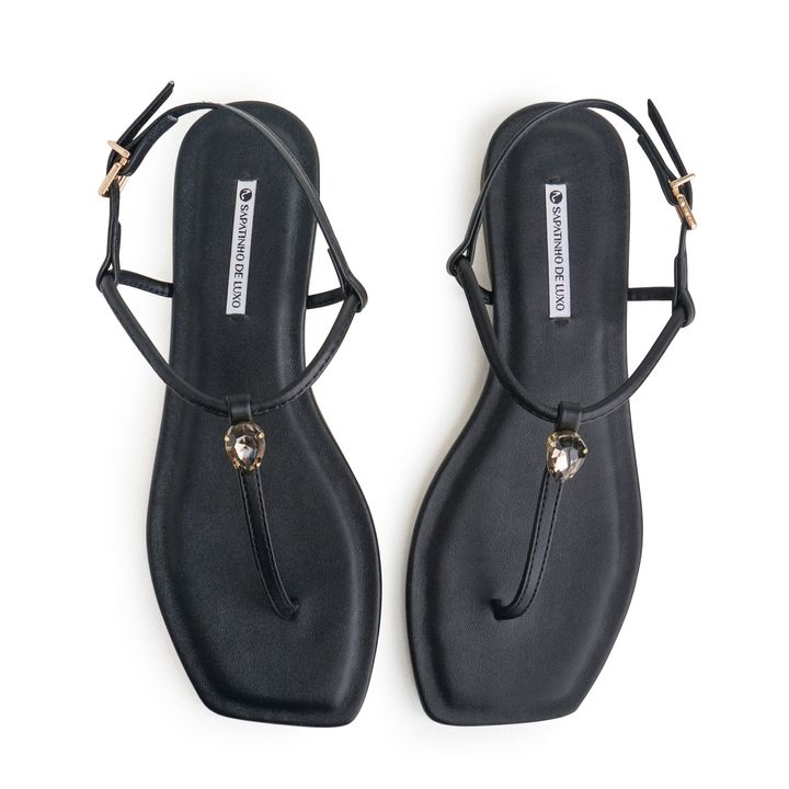 ROYAL_1-Rasteira-Sandalia-Preto-com-Enfeite-Pedra-Brilho-e-Fivela-4
