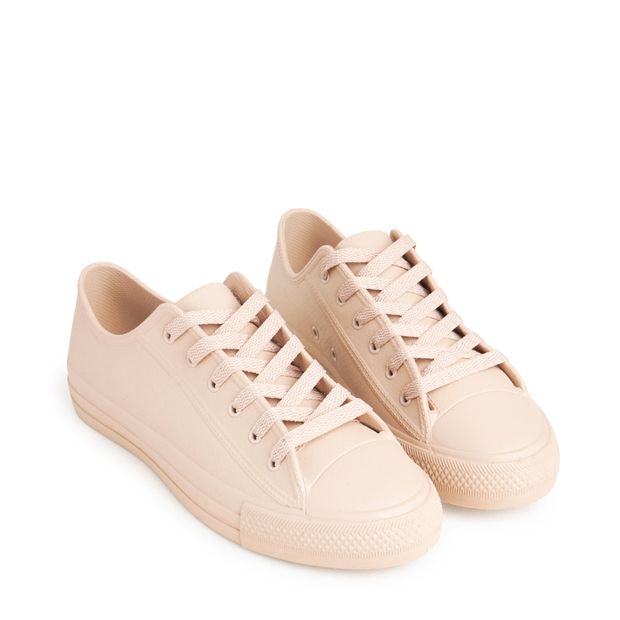 GINGER_2-Tenis-Flat-Nude-Amendoa-Emborrachado-com-Cadarco-e-Ilhoses-Dourados-0