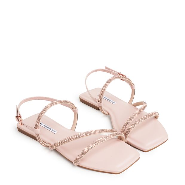 1380-323_3-Rasteira-Sandalia-Nude-Baby-com-Tres-Tiras-Strass-Brilho-e-Fivela-Ajustavel-0