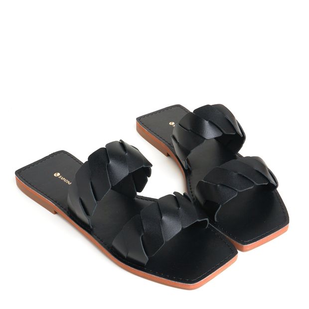 BARNET_1-Rasteira-Preto-Duas-Tiras-Largas-com-Trancado-Duplo-0